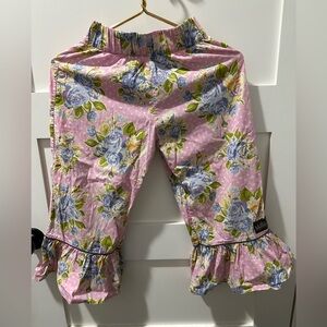 Matilda Jane Good Hart Maple Sugar Ruffle Pants Size 8